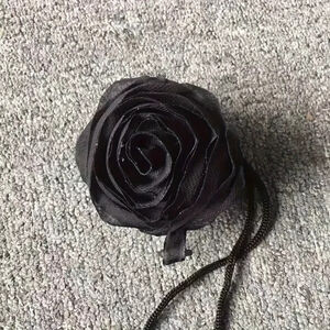 Osadia Black Rose Reusable Shopping Tote Bag Foldable Eco-Friendly Polyester